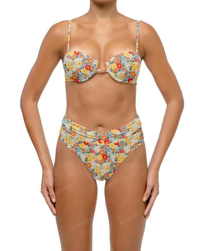 BSWS-B131 Ruched Bikini Bottom