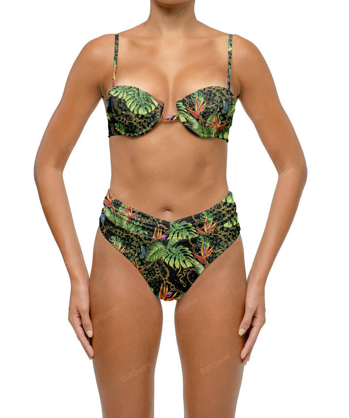 BSWS-B131 Ruched Bikini Bottom