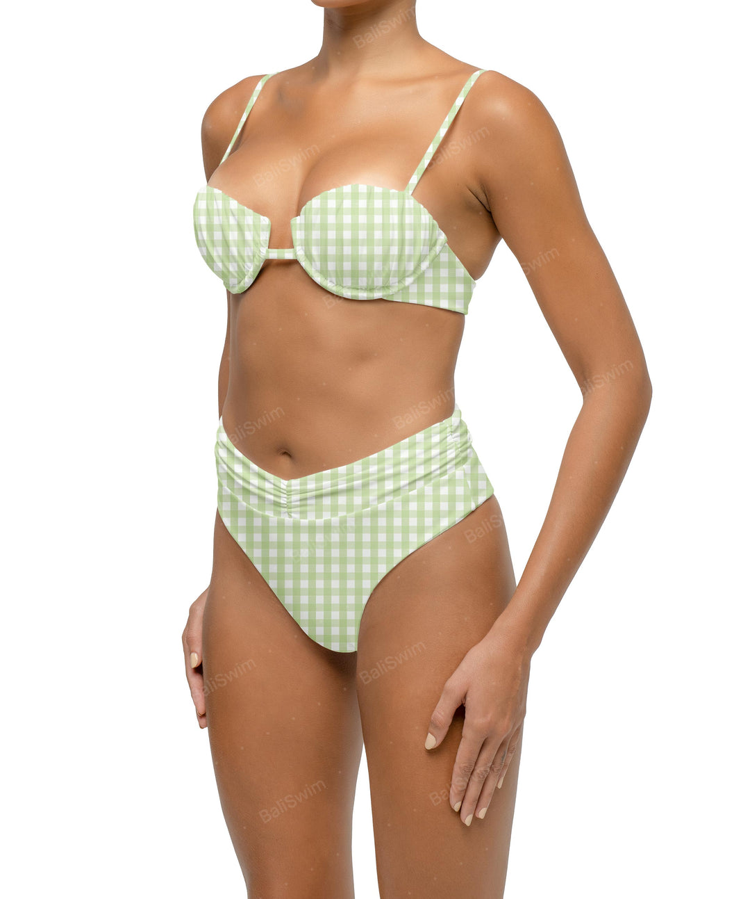 BSWS-B131 Ruched Bikini Bottom