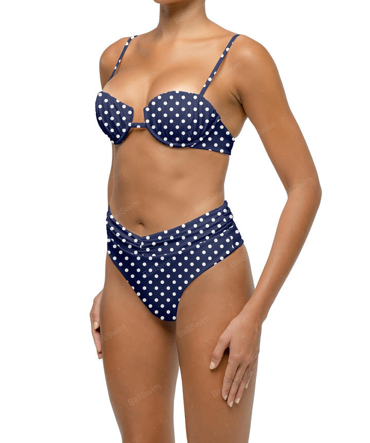 BSWS-B131 Ruched Bikini Bottom