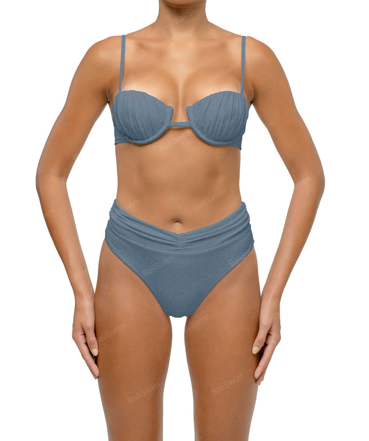 BSWS-B131 Ruched Bikini Bottom