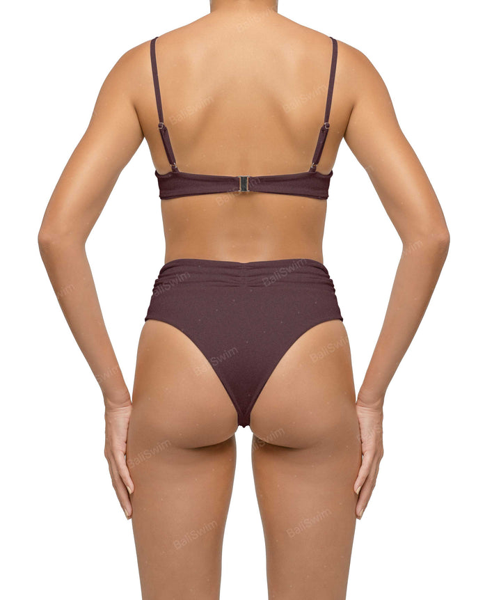 BSWS-B131 Ruched Bikini Bottom