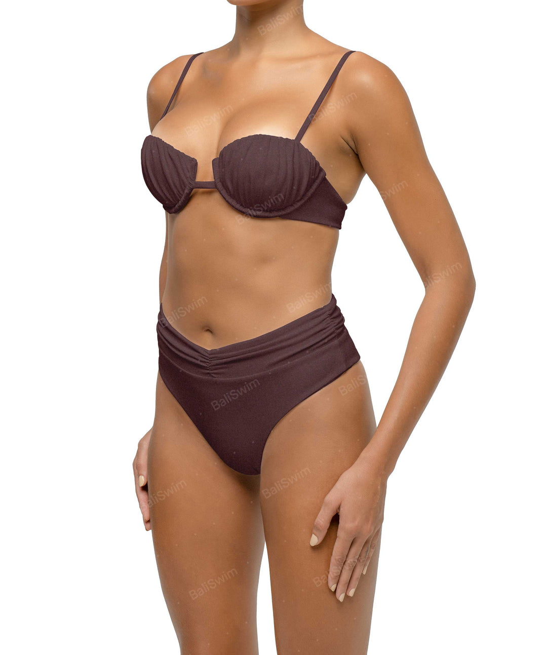BSWS-B131 Ruched Bikini Bottom