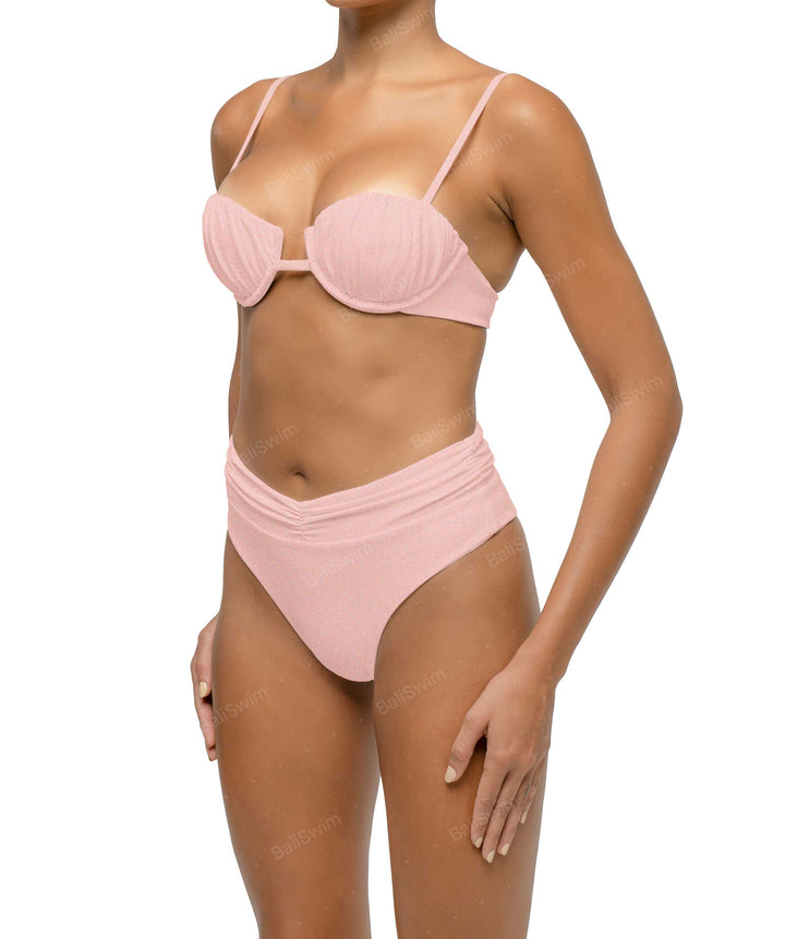 BSWS-B131 Ruched Bikini Bottom
