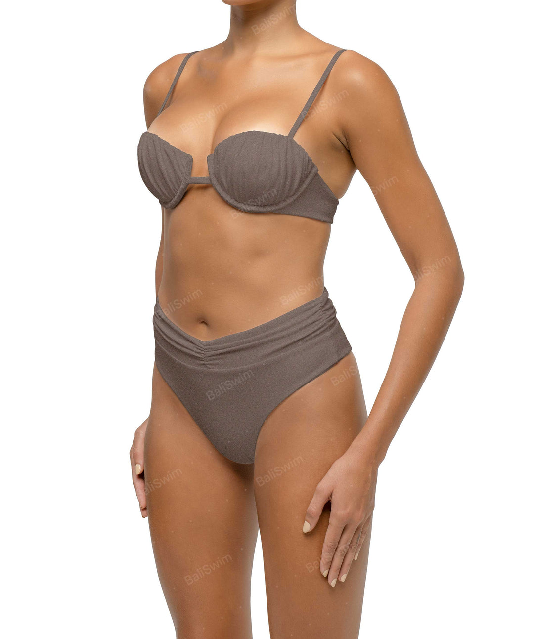 BSWS-B131 Ruched Bikini Bottom