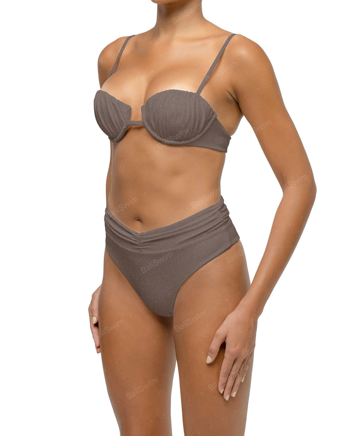 BSWS-B131 Ruched Bikini Bottom