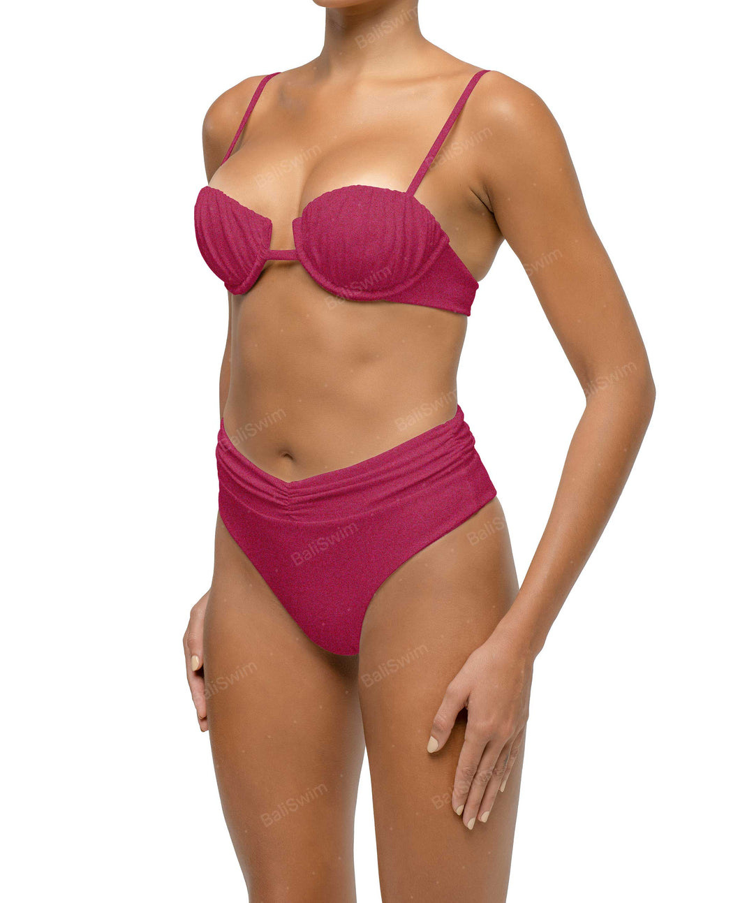 BSWS-B131 Ruched Bikini Bottom