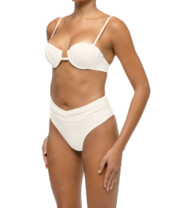 BSWS-B131 Ruched Bikini Bottom