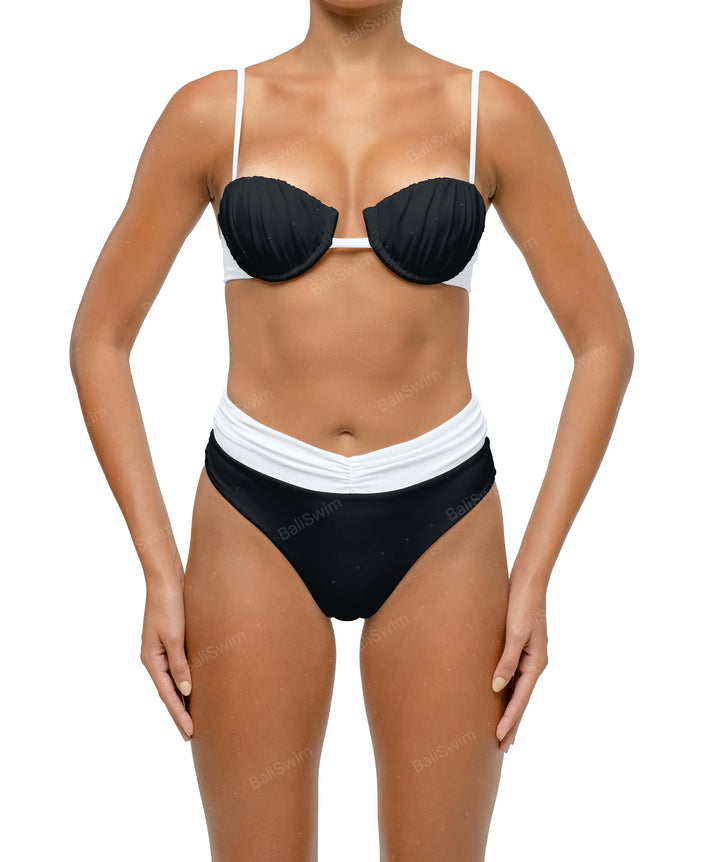 BSWS-B131 Ruched Bikini Bottom