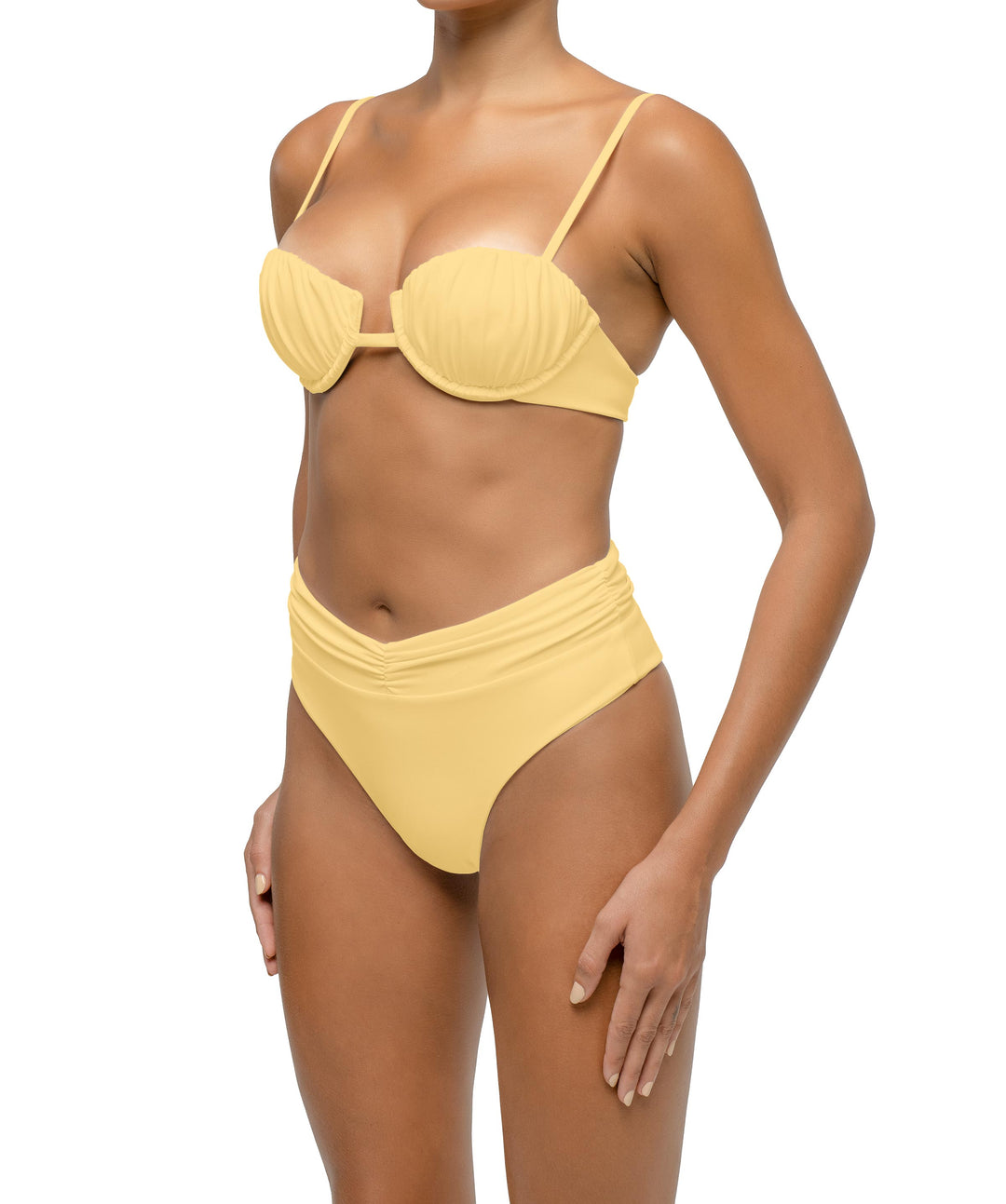 BSWS-B131 Ruched Bikini Bottom