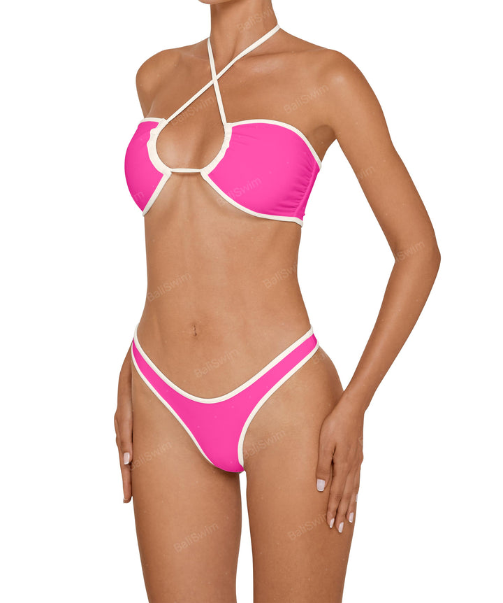 BSWS-B137 High Cut Cheeky Bottom With Binding