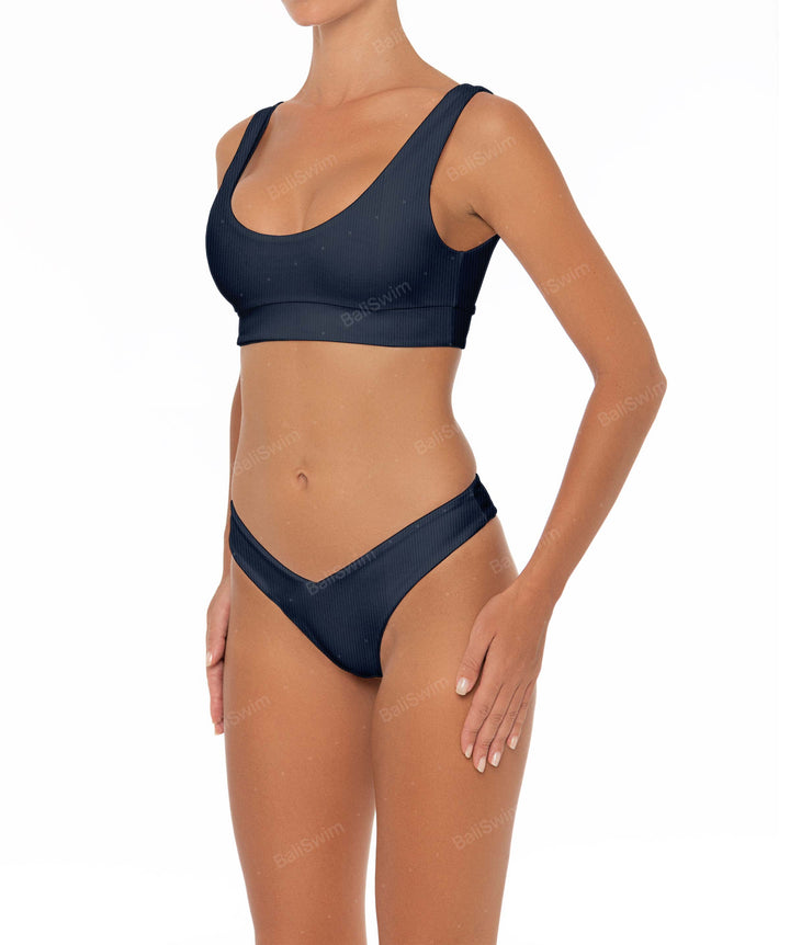 BSWS-TB14rs Bikini Top & Bikini Bottom - Ready Stock Bundle Set