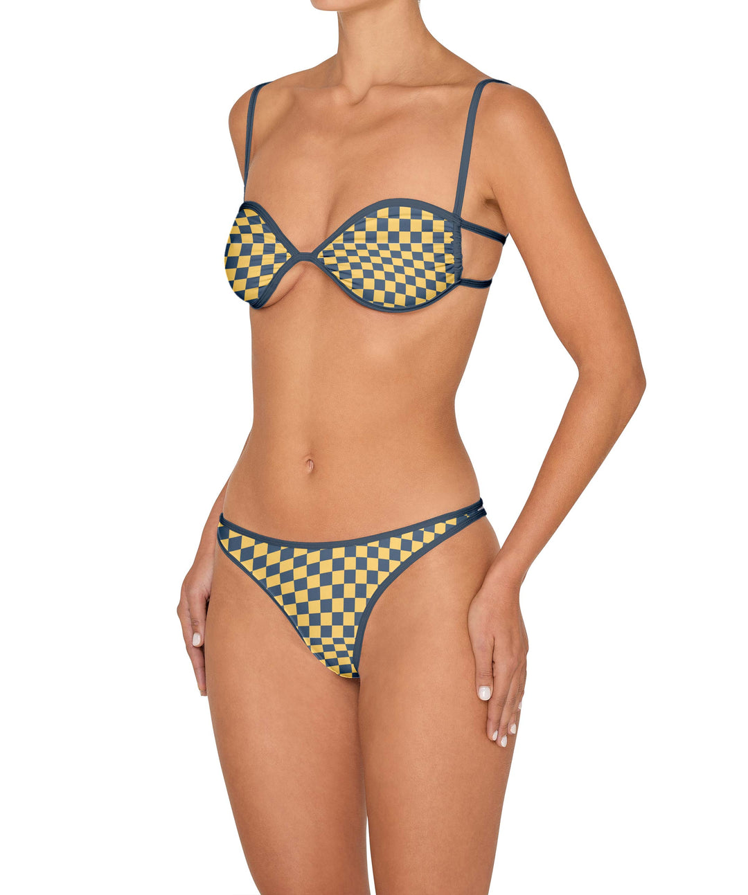 BSWS-B142 Low Waist Mid-Coverage Binding Edge Bottom