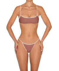 BSWS-T143 Corded Strap Bralette Top