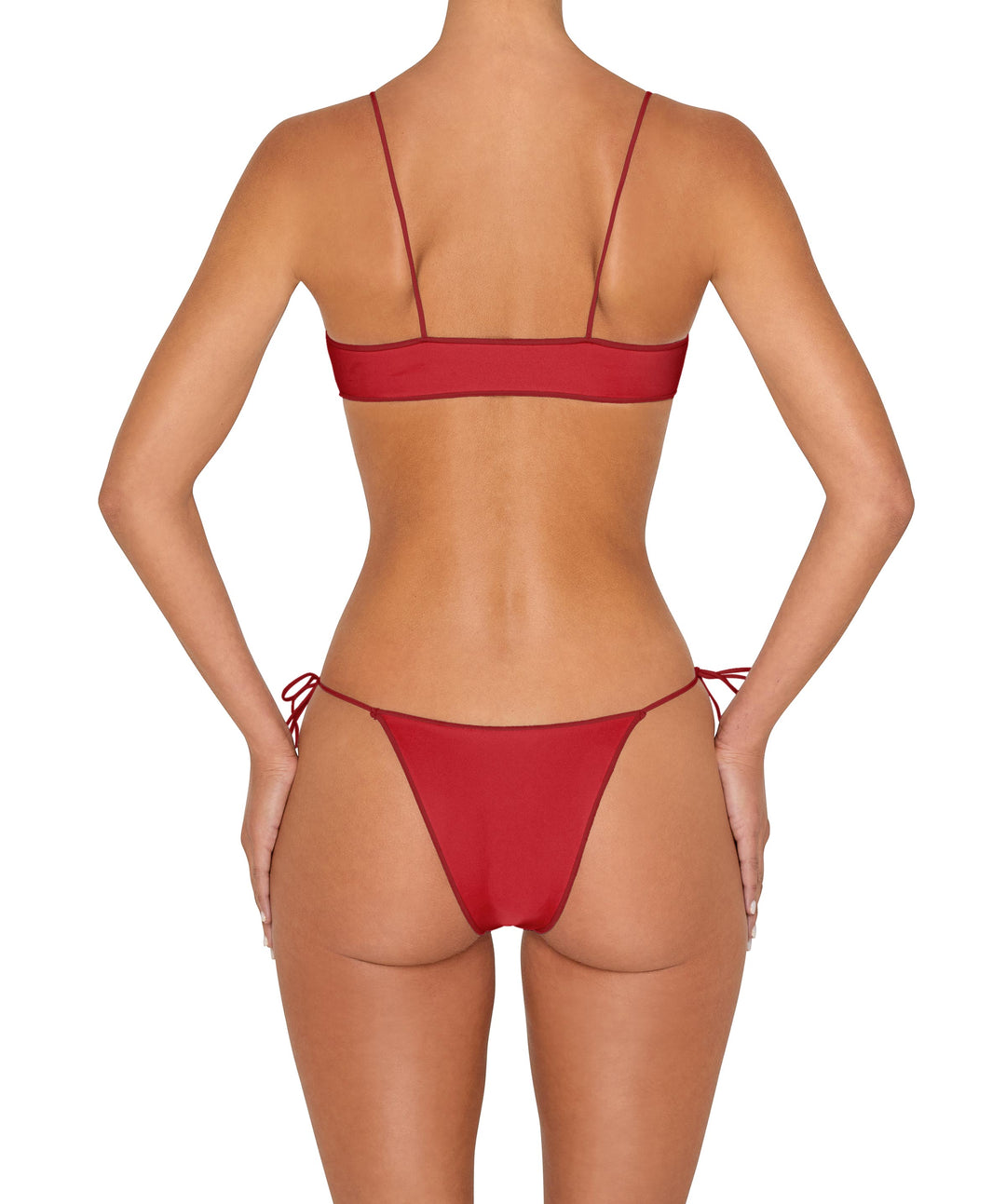 BSWS-T143 Corded Strap Bralette Top