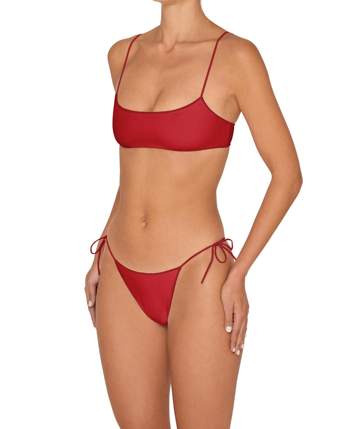BSWS-T143 Corded Strap Bralette Top