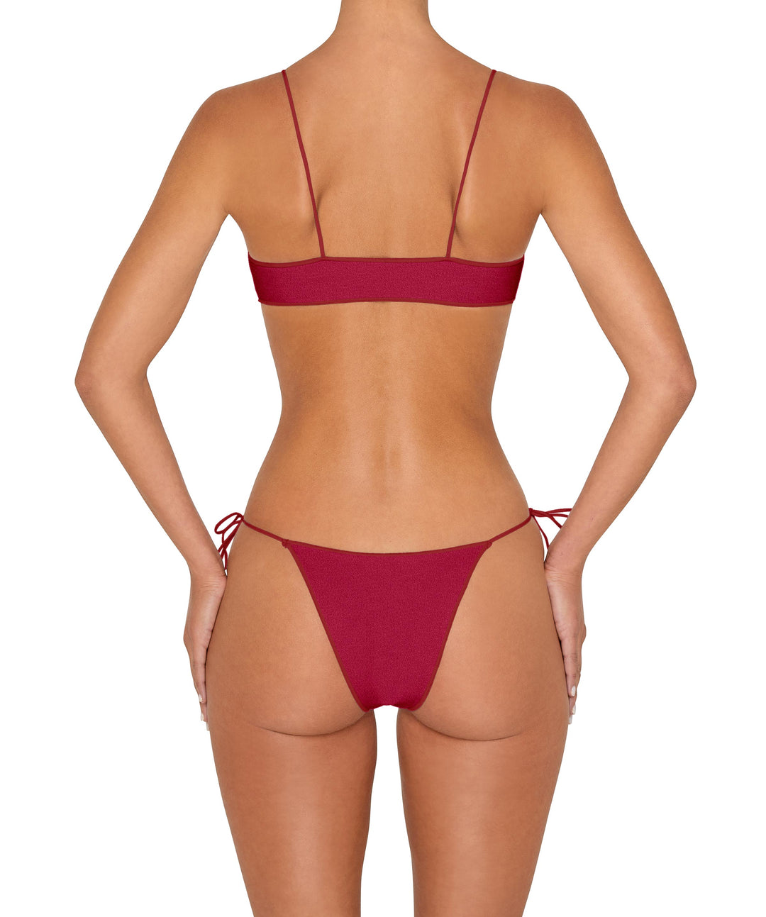 BSWS-T143 Corded Strap Bralette Top