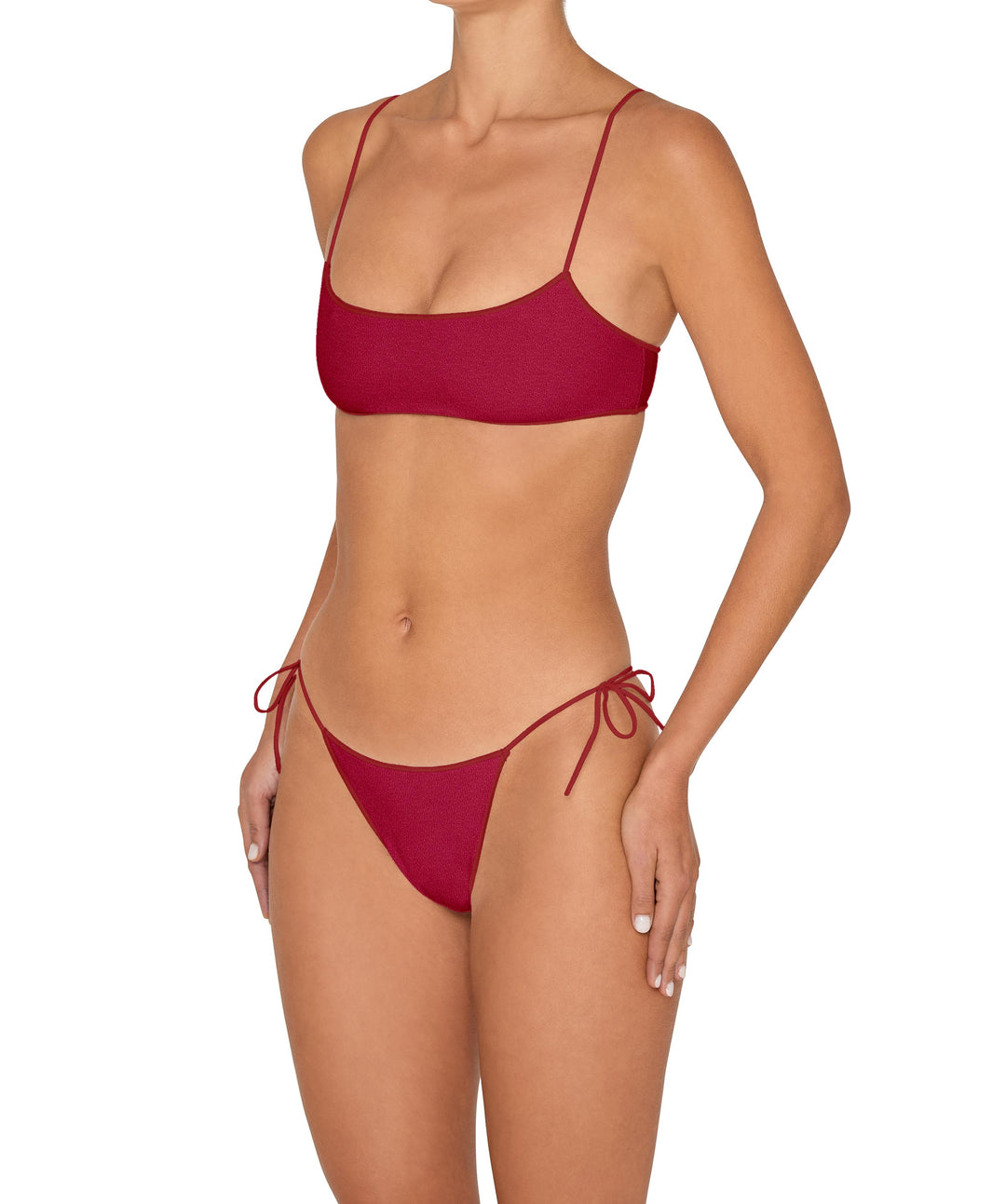 BSWS-B143 Corded Side Tie Cheeky Bottom
