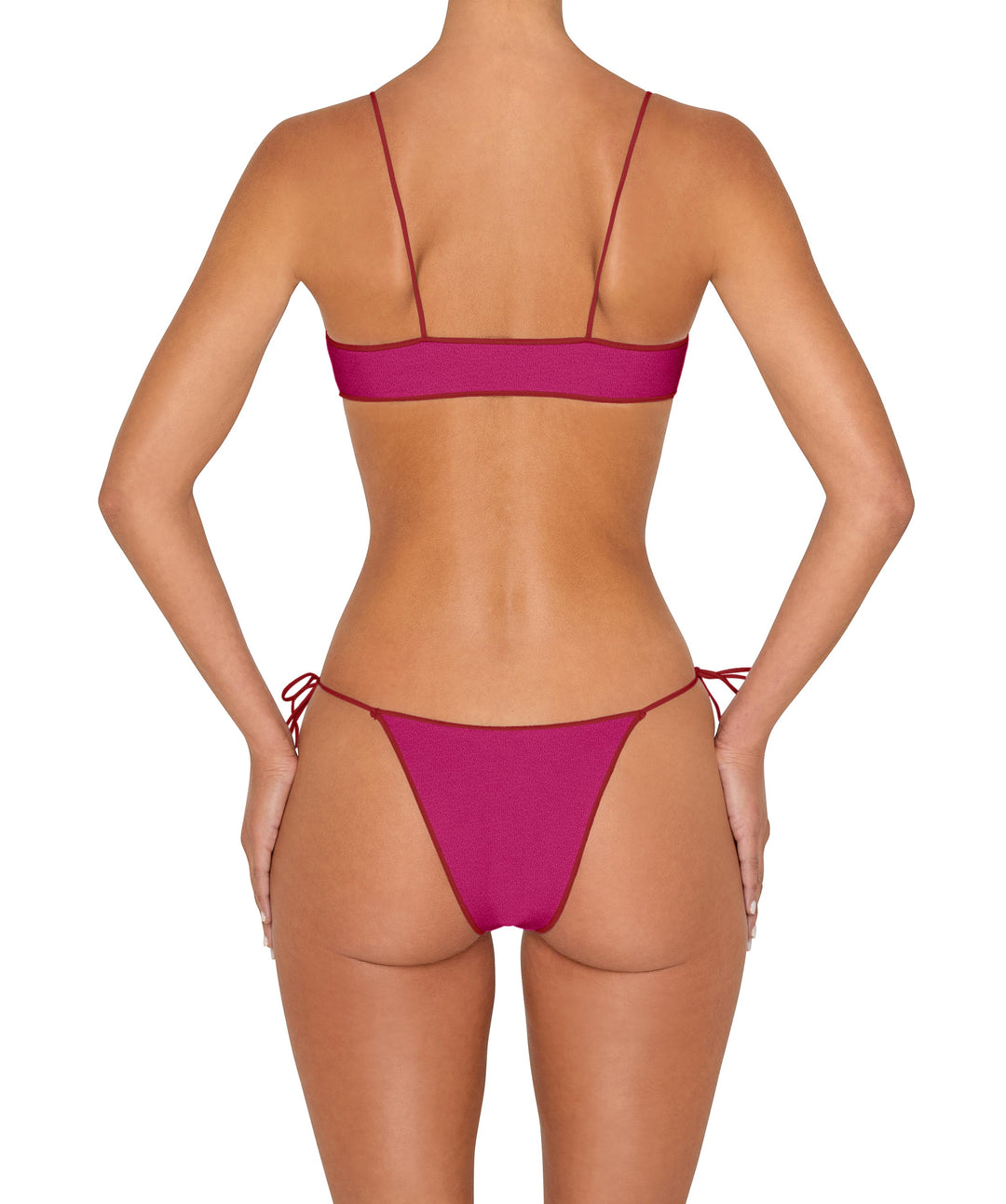 BSWS-B143 Corded Side Tie Cheeky Bottom