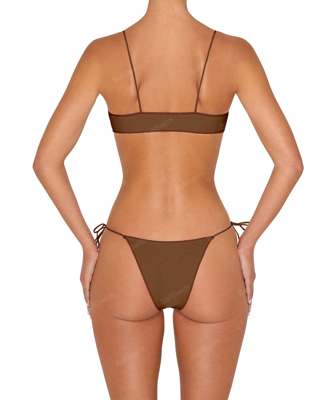 BSWS-T143 Corded Strap Bralette Top