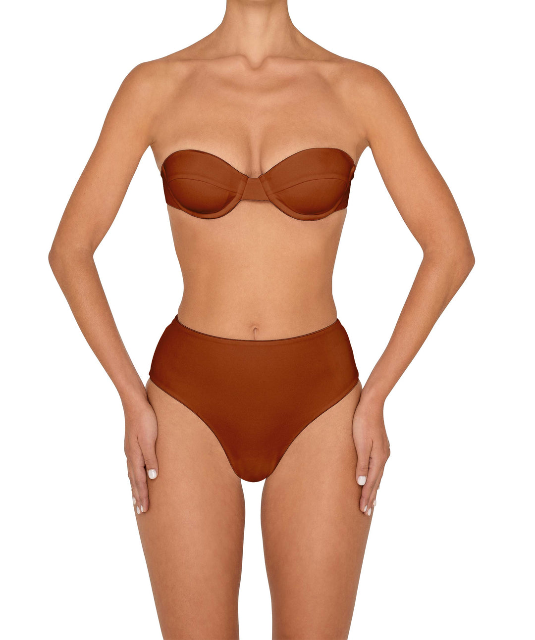 BSWS-B145 Highwaisted Bottom Cheeky Coverage