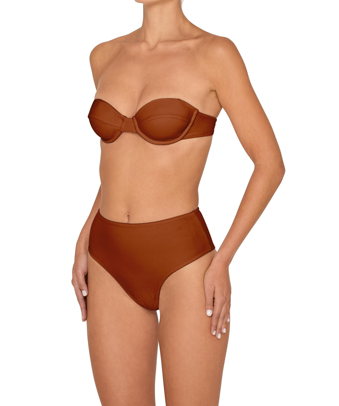 BSWS-B145 Highwaisted Bottom Cheeky Coverage
