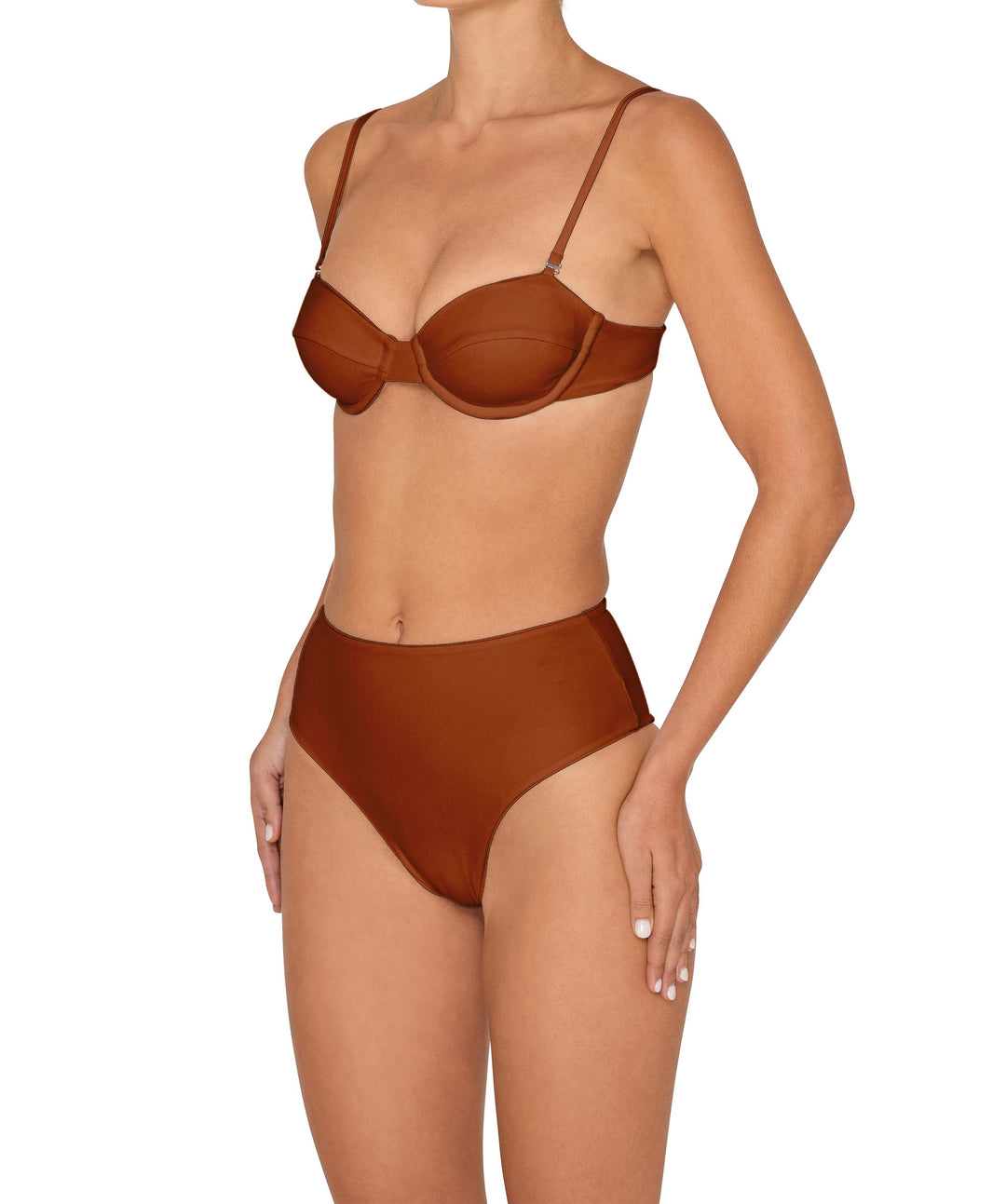 BSWS-B145 Highwaisted Bottom Cheeky Coverage
