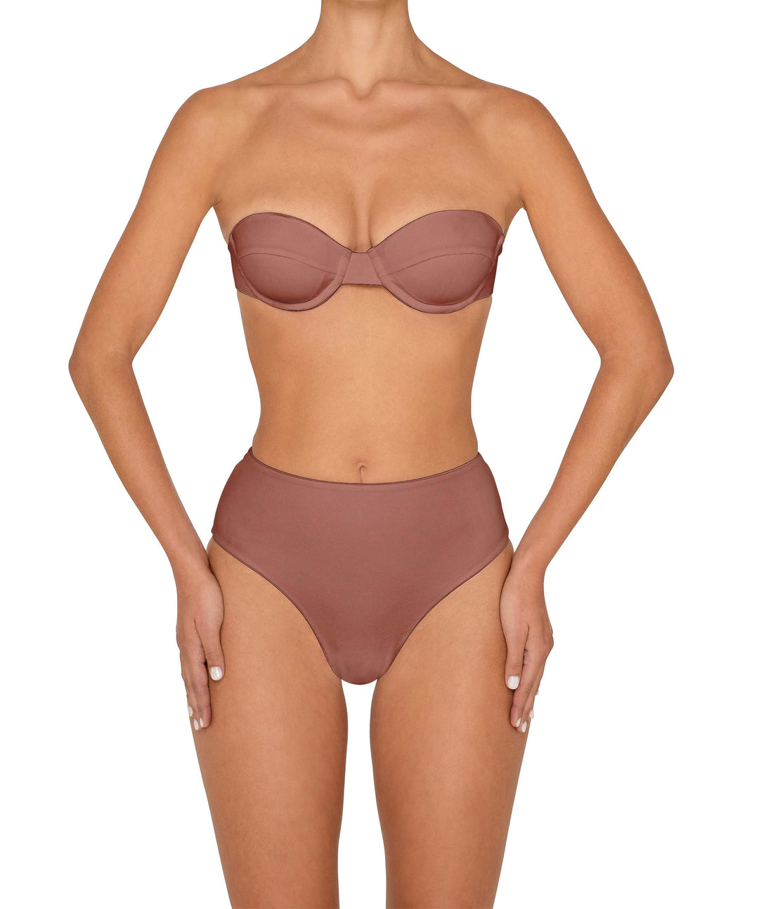 BSWS-B145 Highwaisted Bottom Cheeky Coverage
