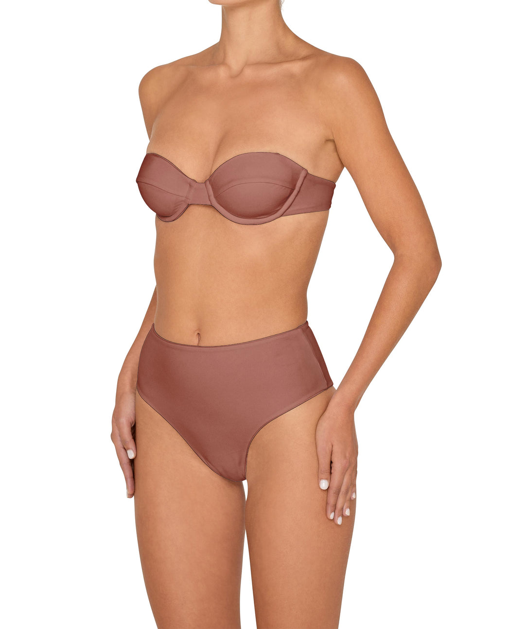 BSWS-B145 Highwaisted Bottom Cheeky Coverage