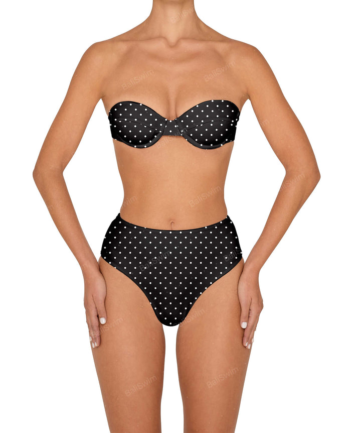 BSWS-B145 Highwaisted Bottom Cheeky Coverage