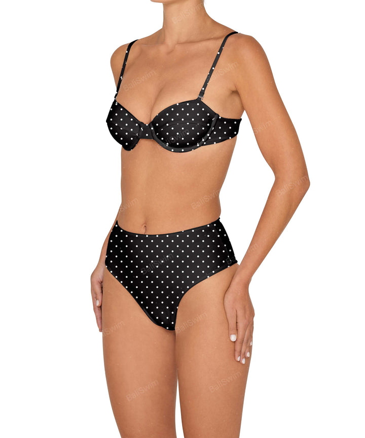 BSWS-B145 Highwaisted Bottom Cheeky Coverage