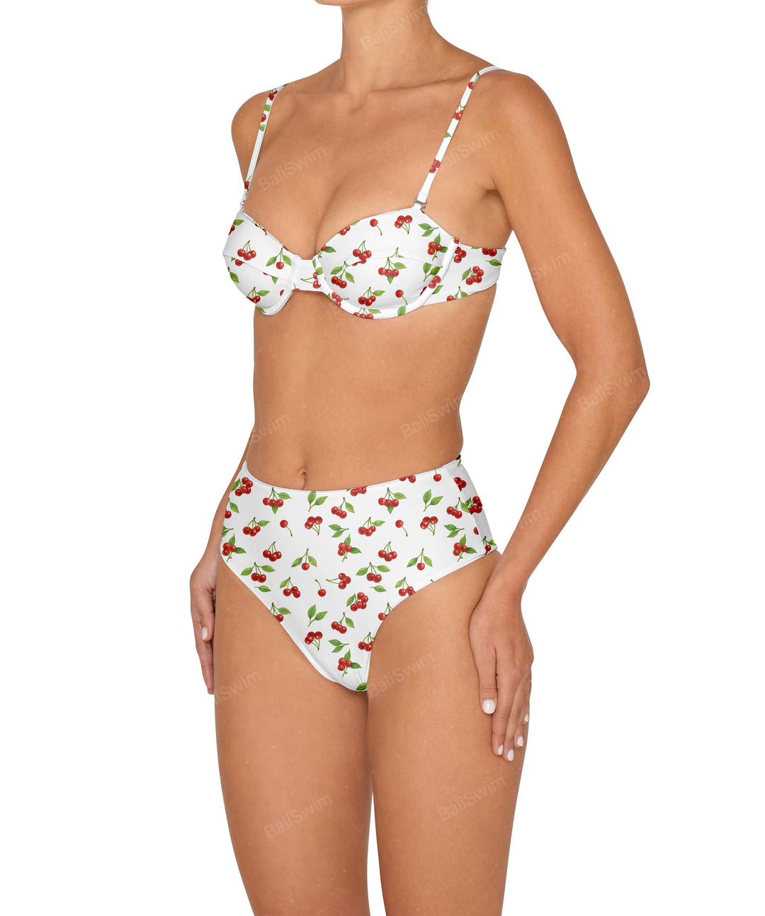 BSWS-B145 Highwaisted Bottom Cheeky Coverage