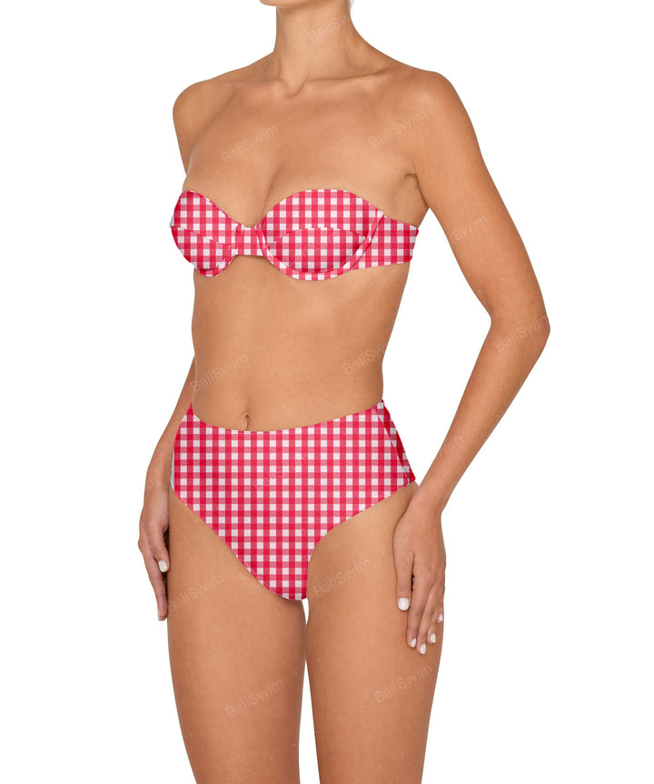 BSWS-T145 Balconette Underwire Top With Removable Straps