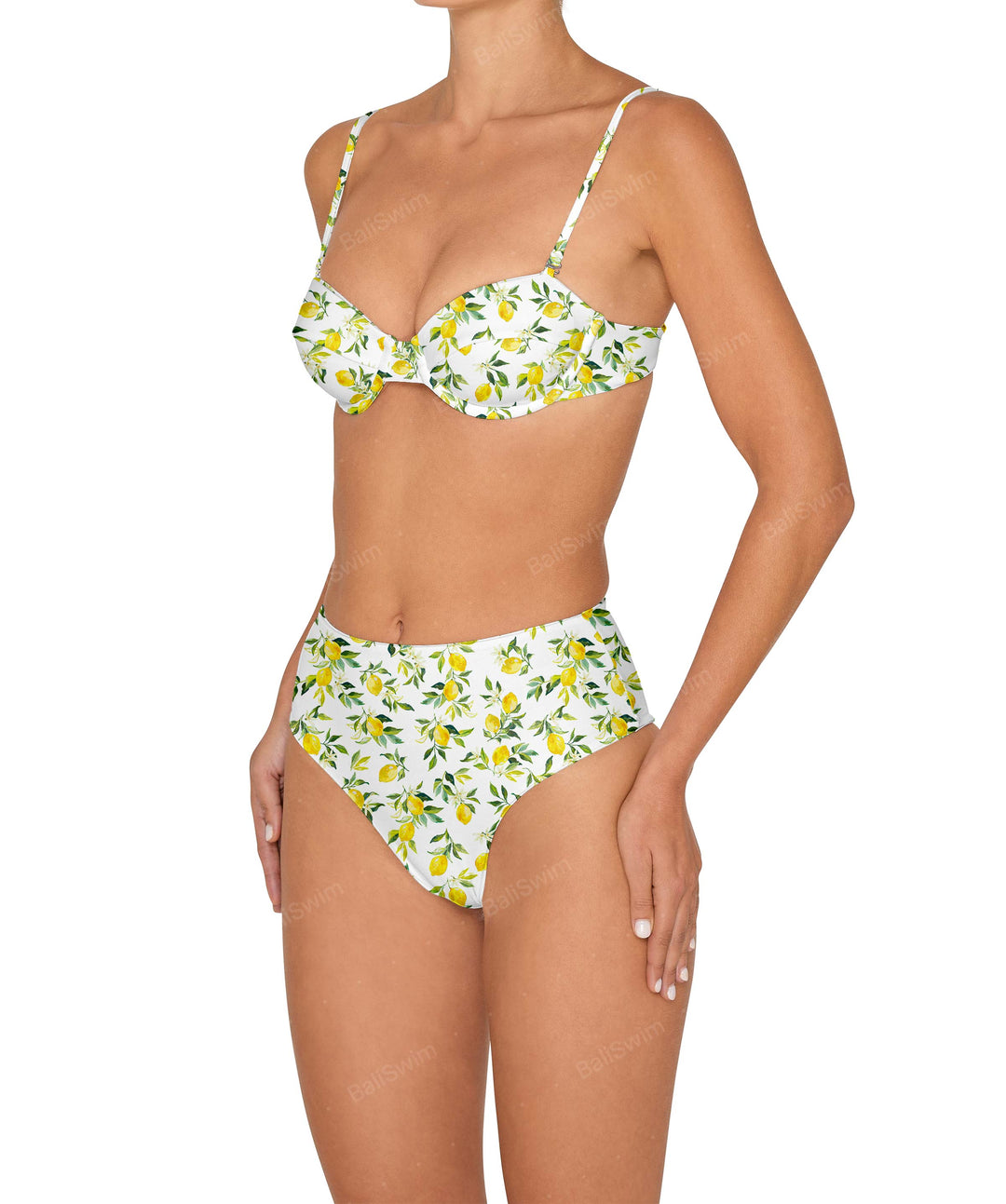 BSWS-B145 Highwaisted Bottom Cheeky Coverage