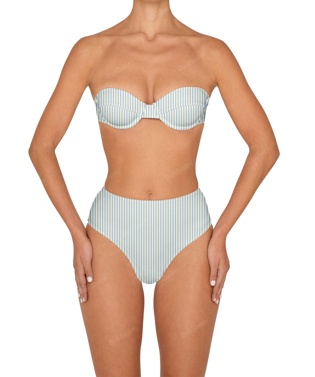 BSWS-T145 Balconette Underwire Top With Removable Straps