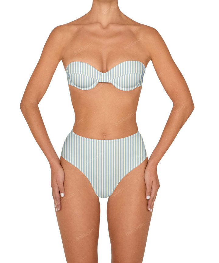 BSWS-T145 Balconette Underwire Top With Removable Straps