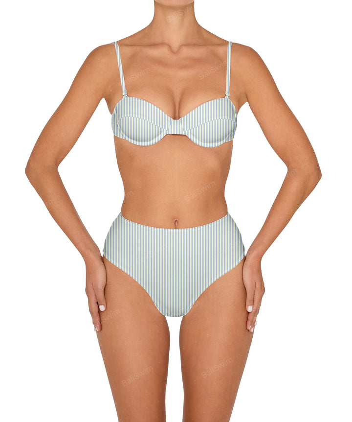 BSWS-T145 Balconette Underwire Top With Removable Straps