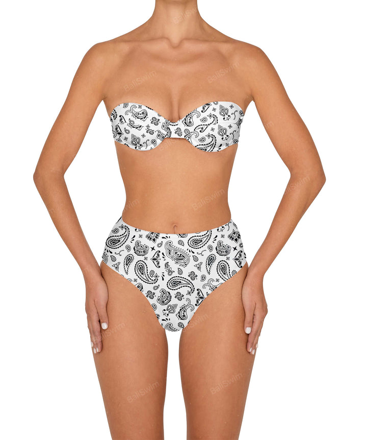 BSWS-B145 Highwaisted Bottom Cheeky Coverage