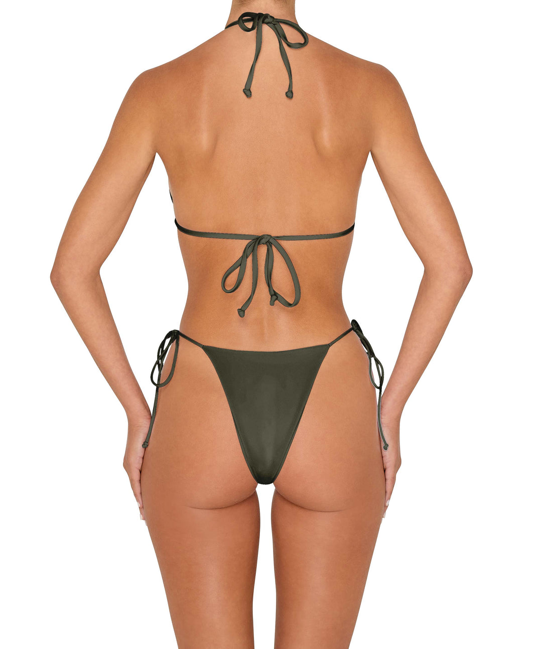 BSWS-B146 Tie Side Flower Crochet Cheeky Bottom