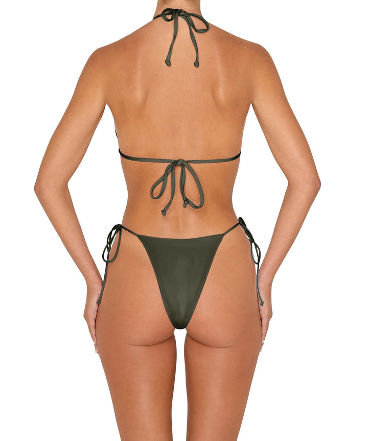 BSWS-B146 Tie Side Flower Crochet Cheeky Bottom