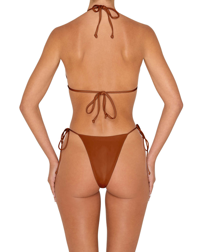 BSWS-B146 Tie Side Flower Crochet Cheeky Bottom