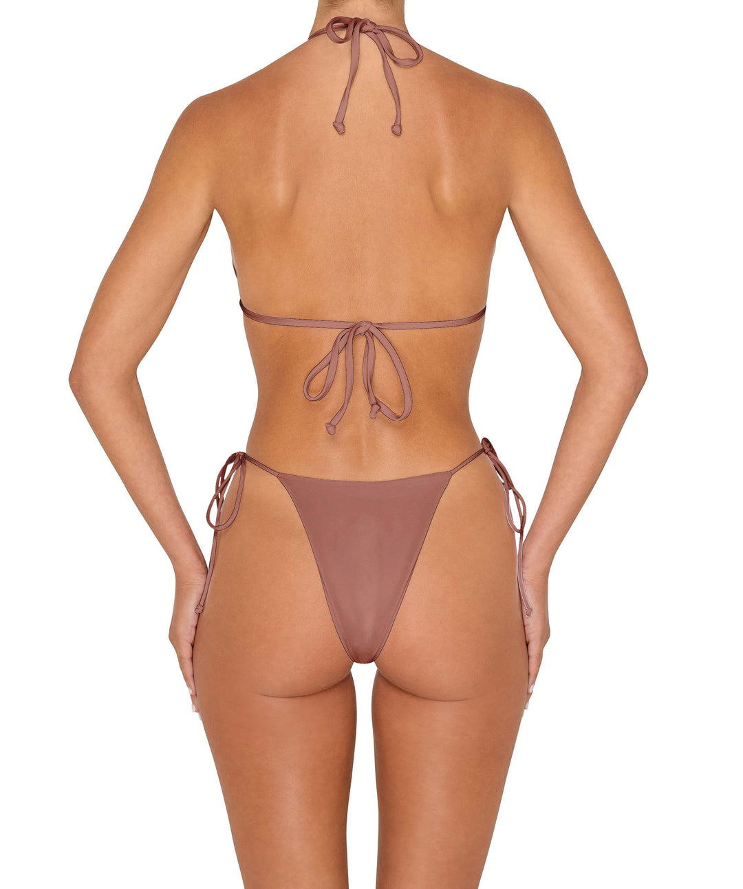 BSWS-B146 Tie Side Flower Crochet Cheeky Bottom