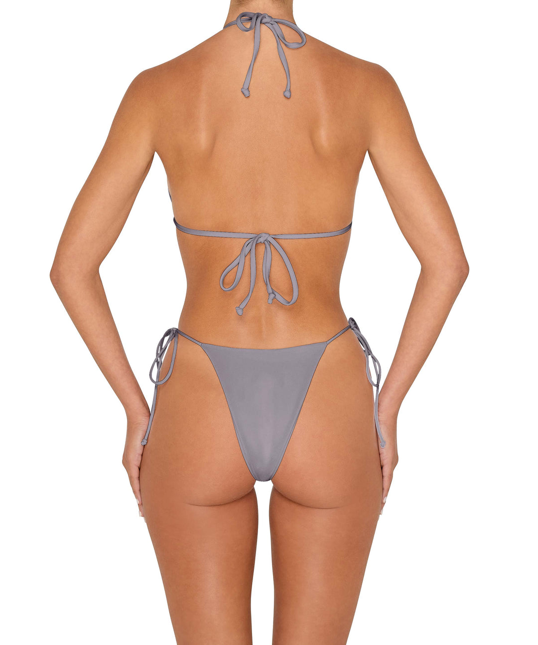 BSWS-B146 Tie Side Flower Crochet Cheeky Bottom