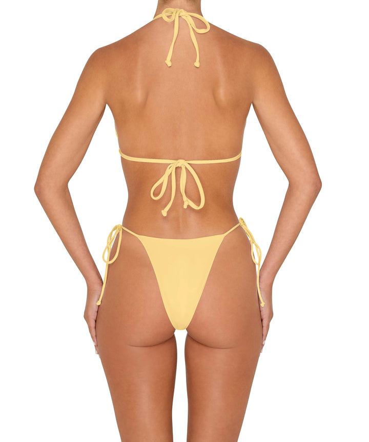 BSWS-B146 Tie Side Flower Crochet Cheeky Bottom