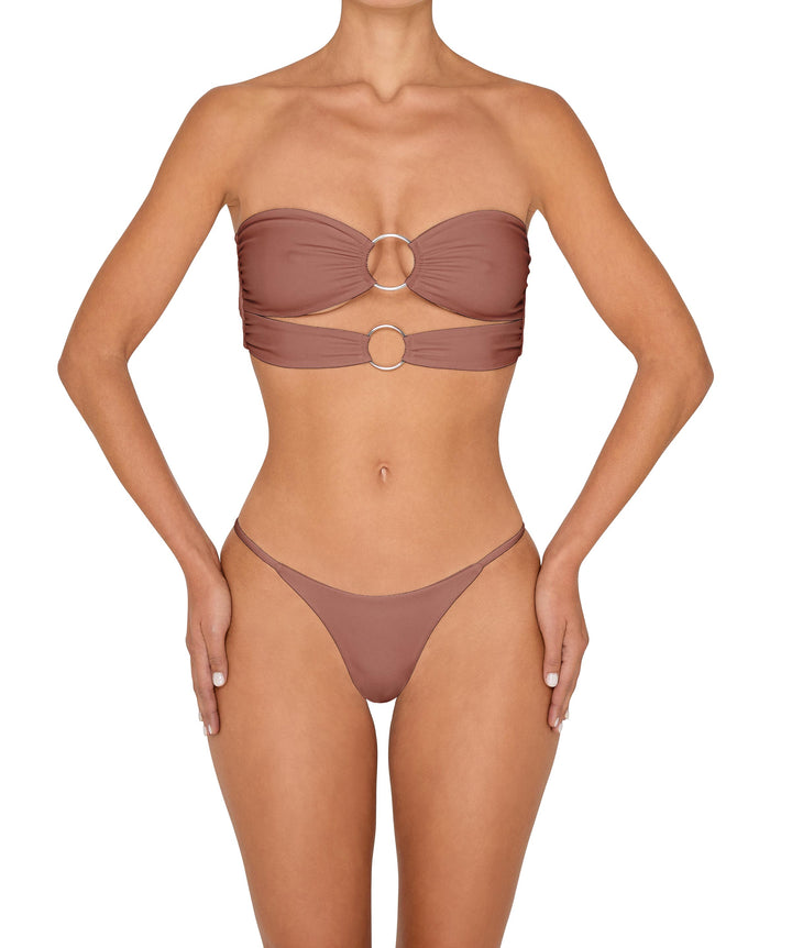 BSWS-T149 Double O Ring Center Bandeau Top