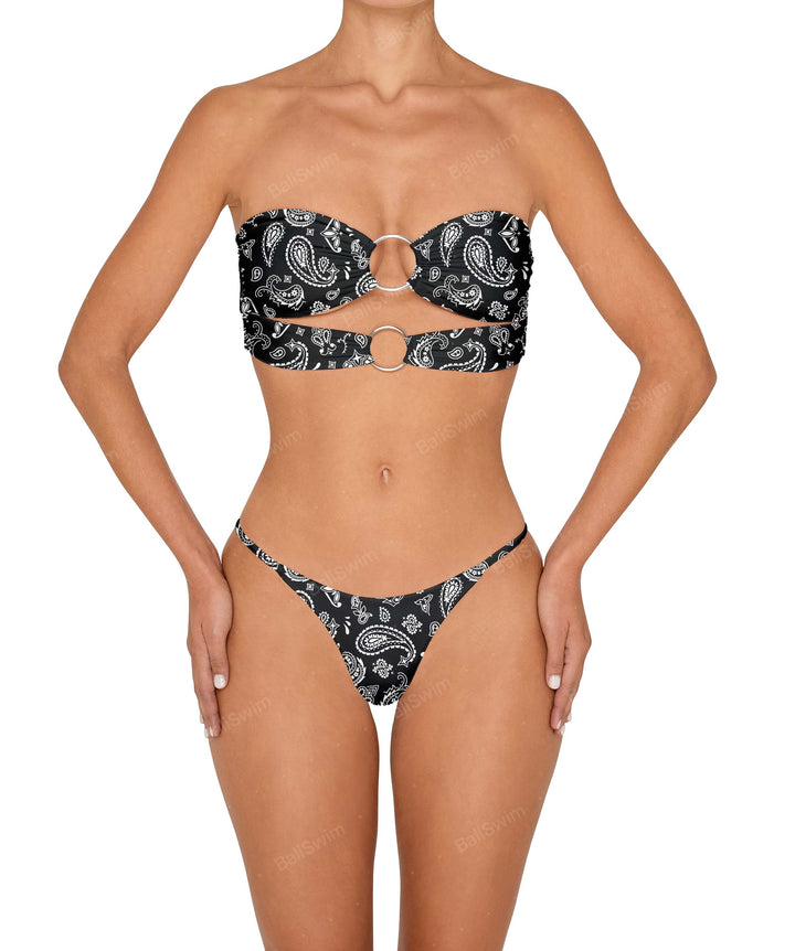 BSWS-B149 Curved Waist High Leg Bottom