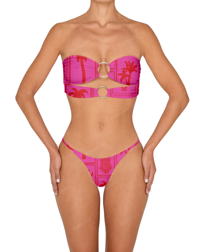 BSWS-B149 Curved Waist High Leg Bottom