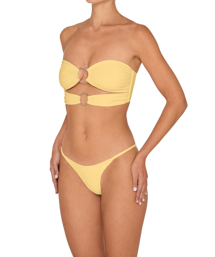 BSWS-B149 Curved Waist High Leg Bottom