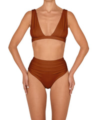 BSWS-T150 Hi-Line Top With Underbust Band & Back Clasp