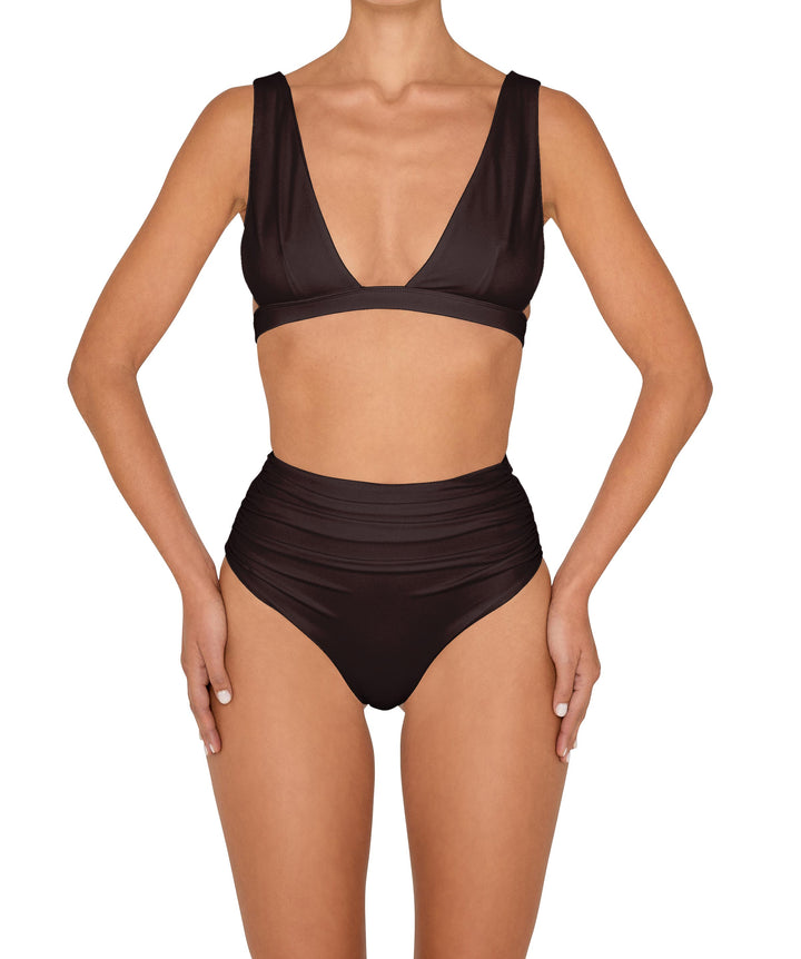 BSWS-T150 Hi-Line Top With Underbust Band & Back Clasp
